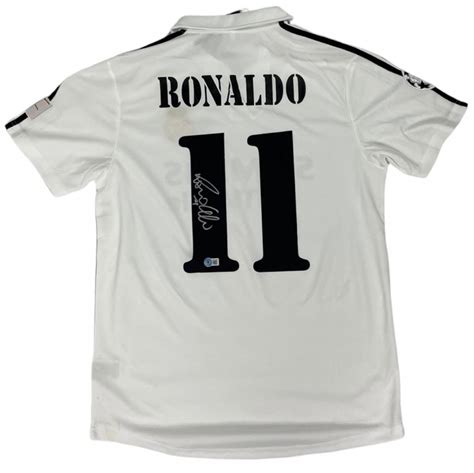 ronaldo nazario real madrid jersey